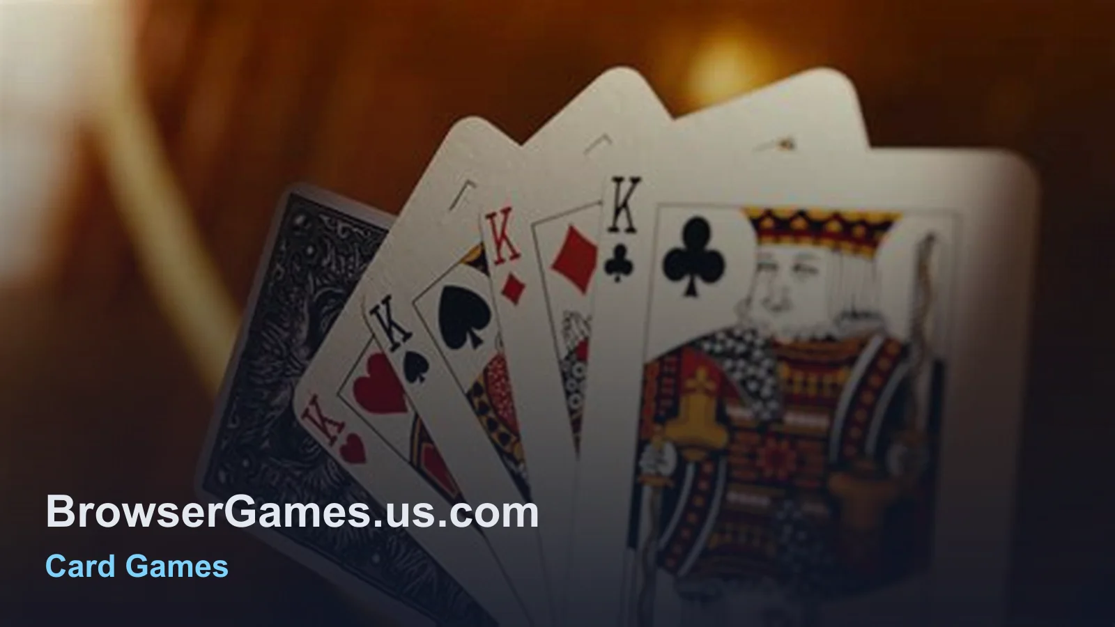 BrowserGames.us.com Card Games hero banner