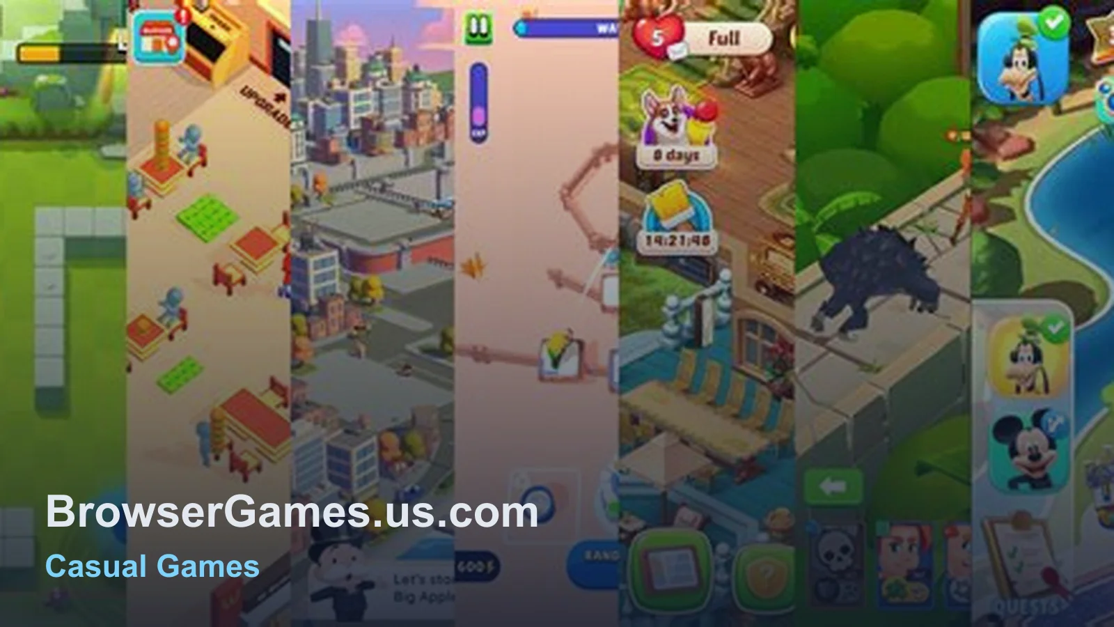 BrowserGames.us.com Casual Games hero banner