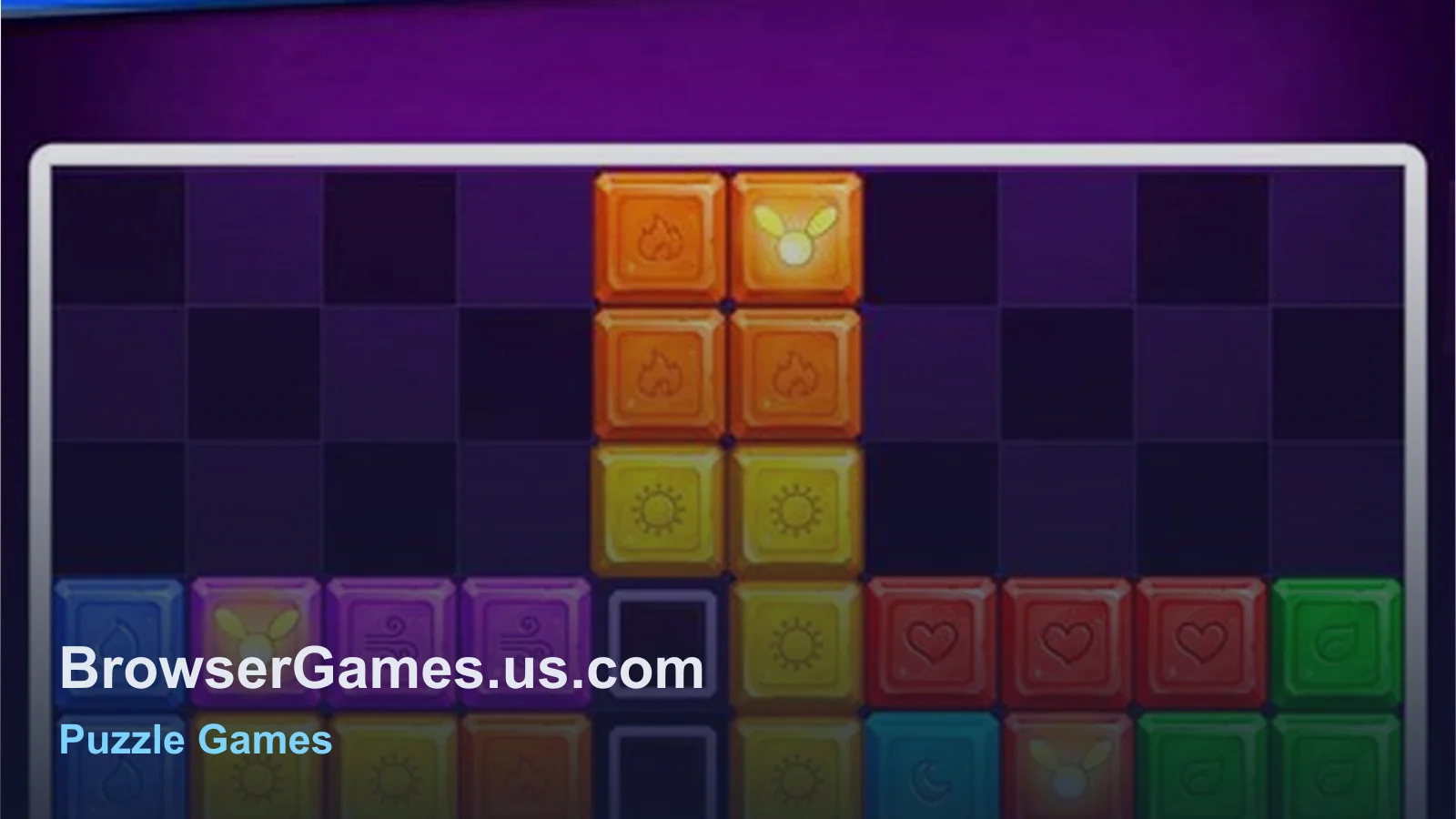BrowserGames.us.com Puzzle Games hero banner